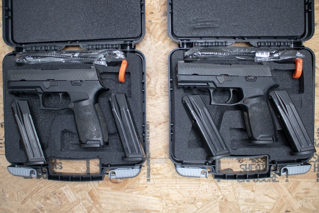 SIG SAUER P320 Carry 9mm Police Trade-In Pistol with Three Magazines